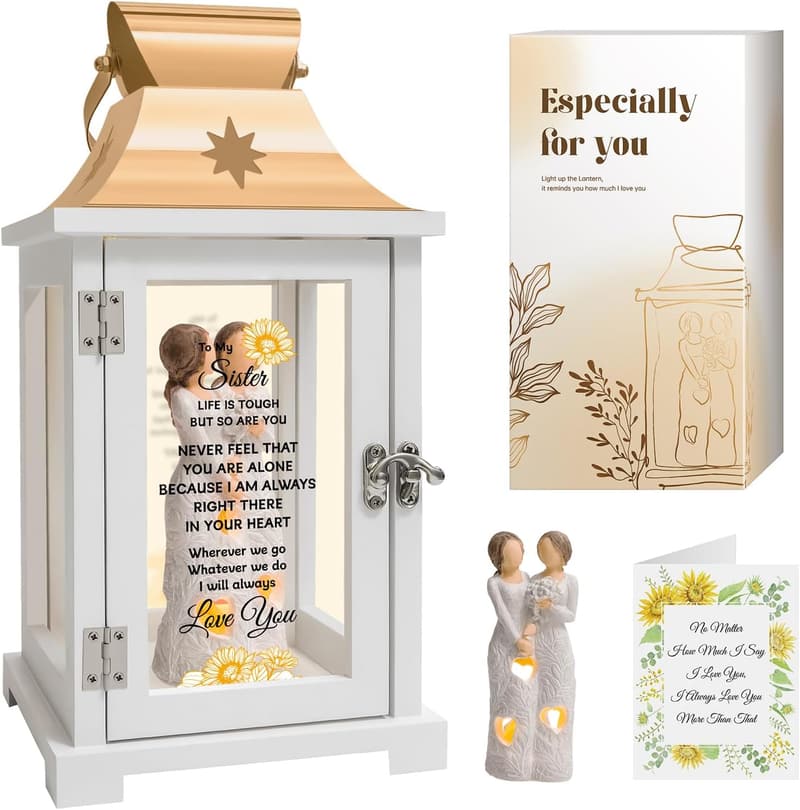 Sister Lantern Gift - Unique Mother's Day Present