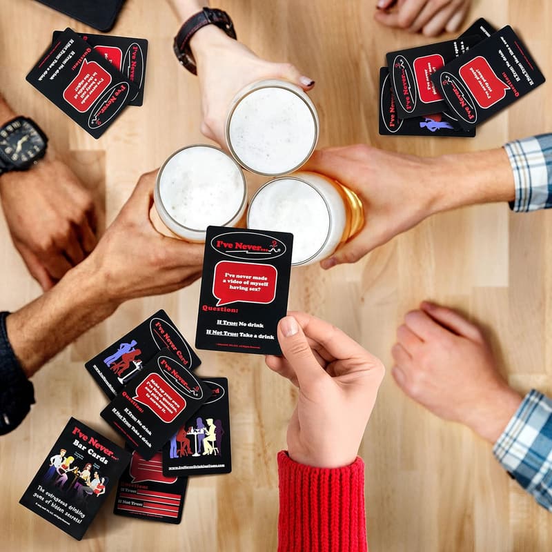 Hilarious Truth or Dare Bar Cards for Adults Game Nights