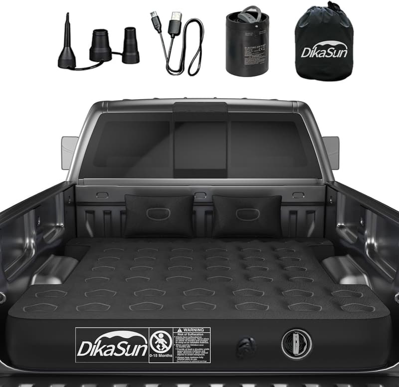 Inflatable Truck Bed Mattress for 5.5-5.8ft Pickup Camping