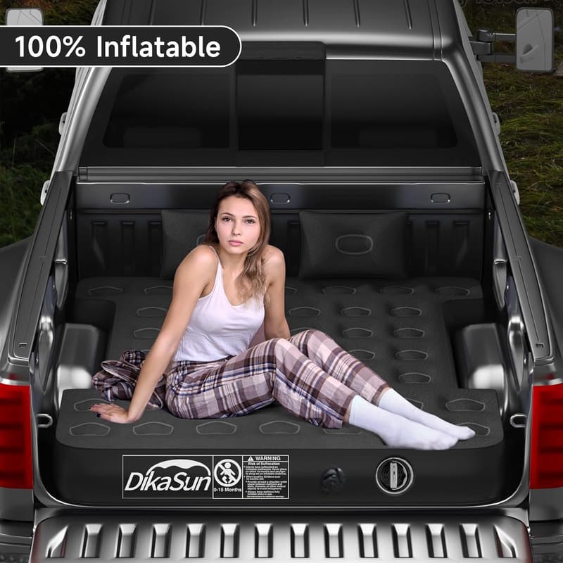 Inflatable Truck Bed Mattress for 5.5-5.8ft Pickup Camping