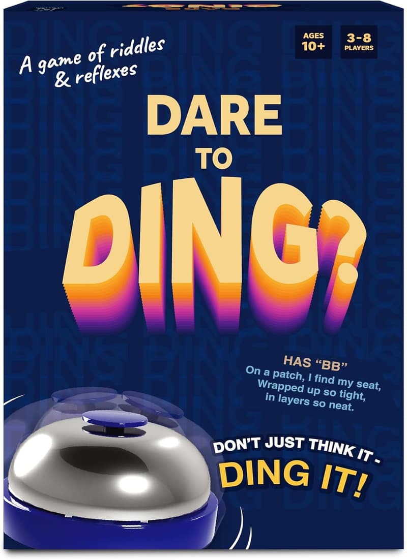 Dare to Ding - Fast-paced Family Card Game for Ages 10+