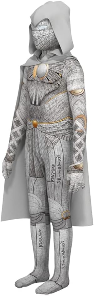 Boys' Knight Costume with Hooded Cloak for Halloween 2025