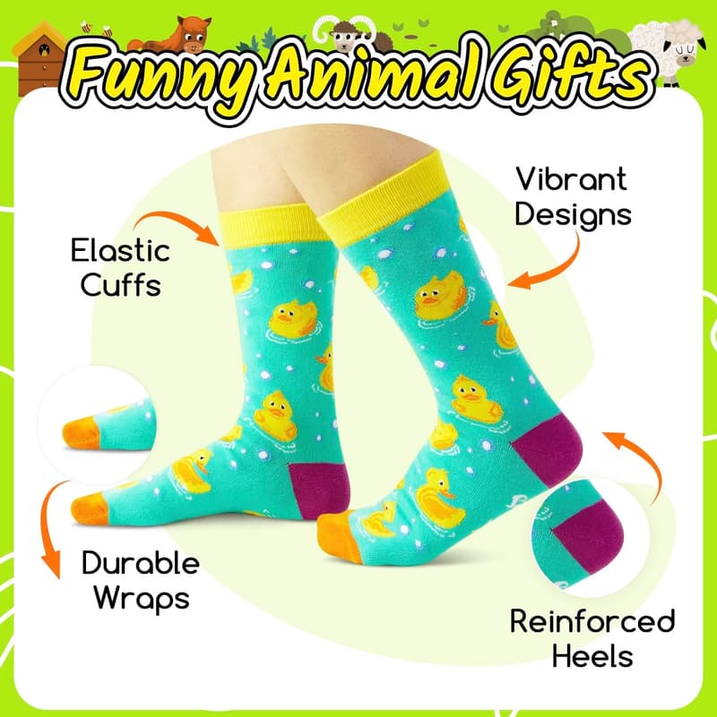 Funny Goose Rubber Duck Gift for Duck Lovers & Teens