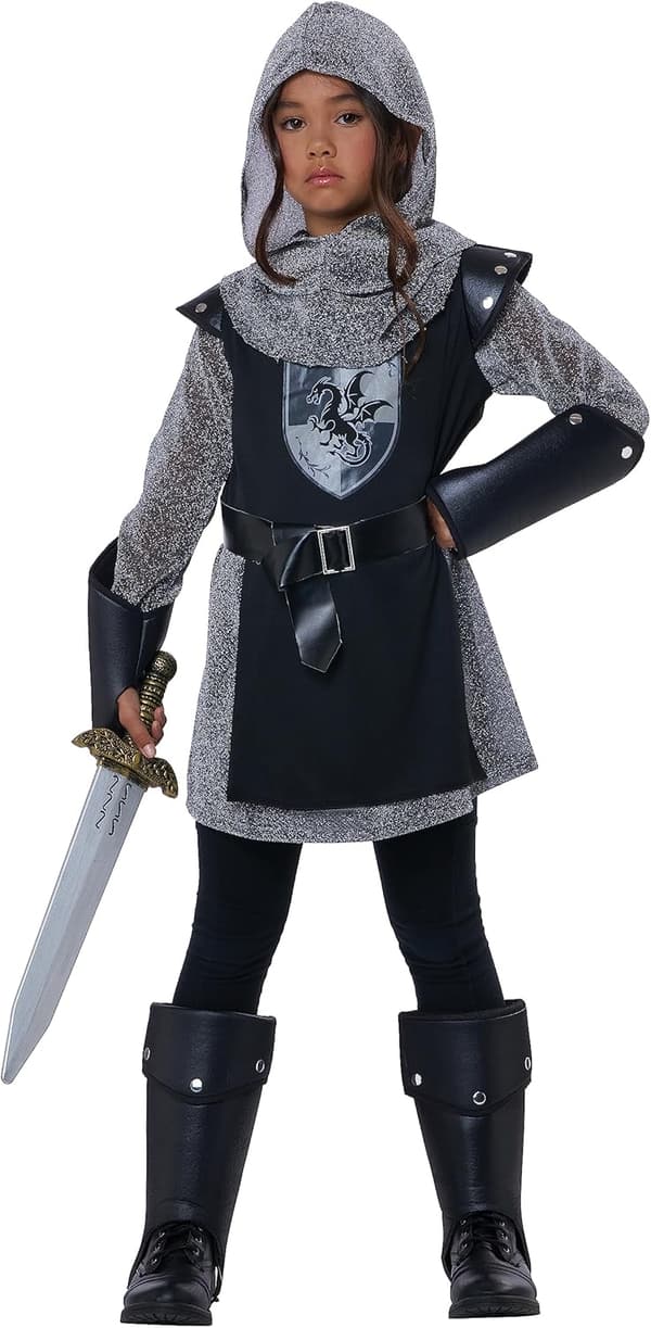 Girls Noble Knight Costume