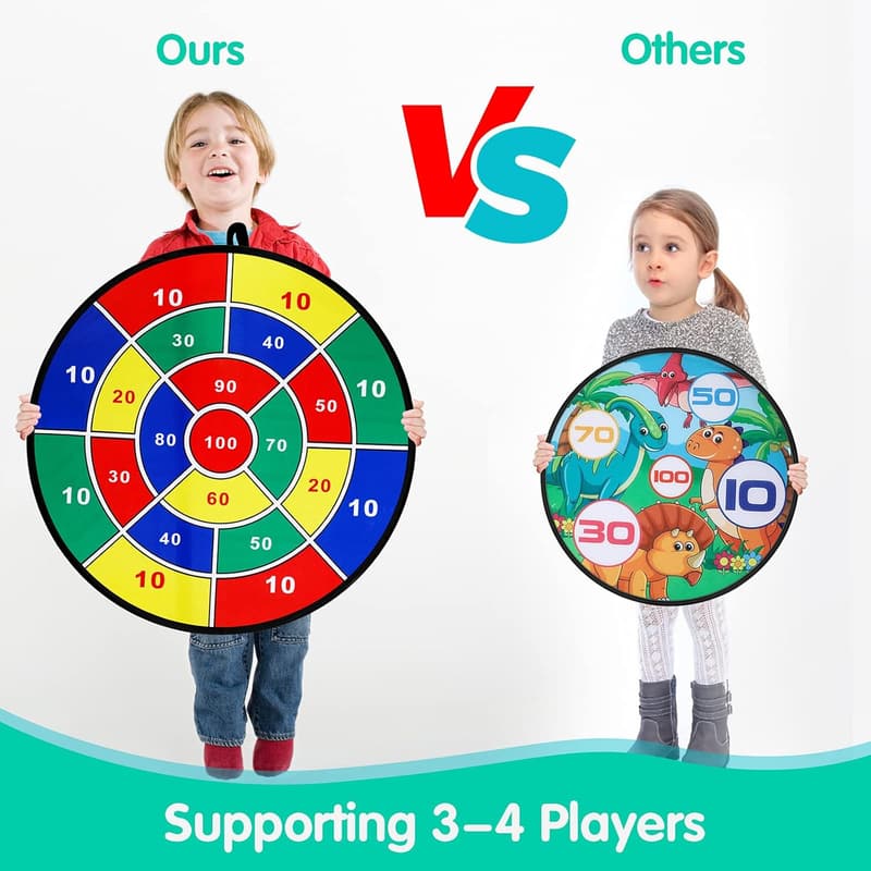 Kids Dart Board Game Set - 29