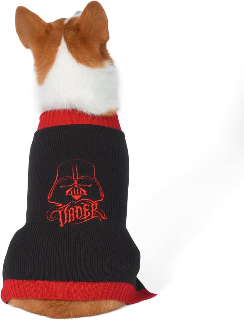 Darth Vader Dog Sweater for Pets - Black Pullover, XS