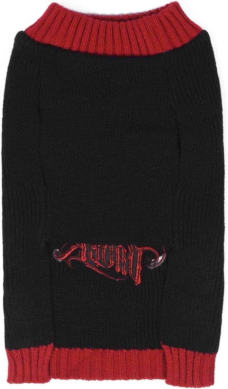Darth Vader Dog Sweater for Pets - Black Pullover, XS