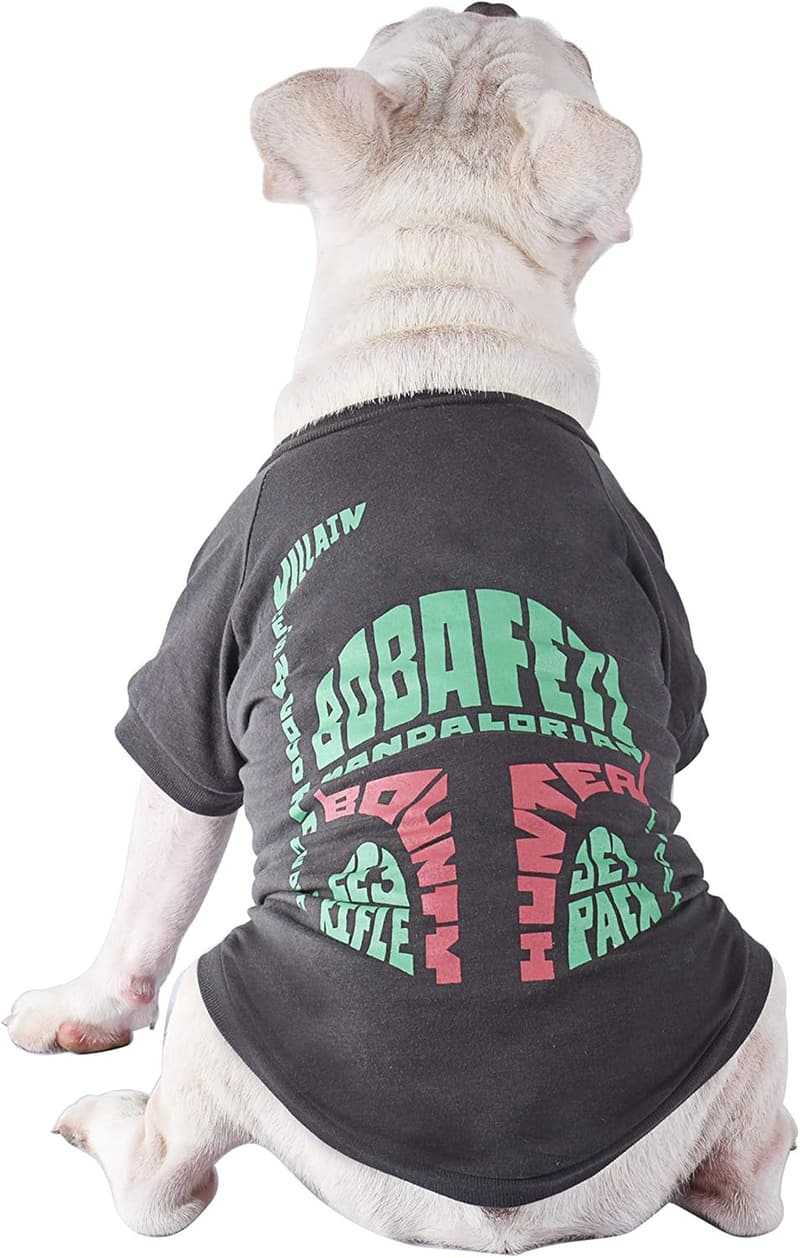 Boba Fett Dog T-Shirt for Large Breeds