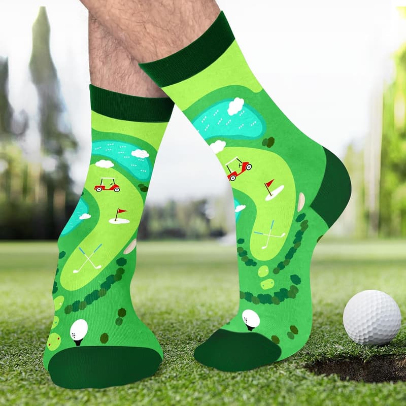 Golf Gifts for Men - Fun Golf Socks & Accessories