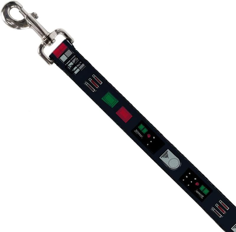 Star Wars Darth Vader Dog Leash - 4ft Utility Belt Design