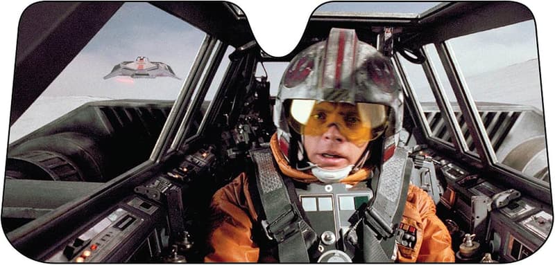 Star Wars Snow Speeder Accordion Sunshade