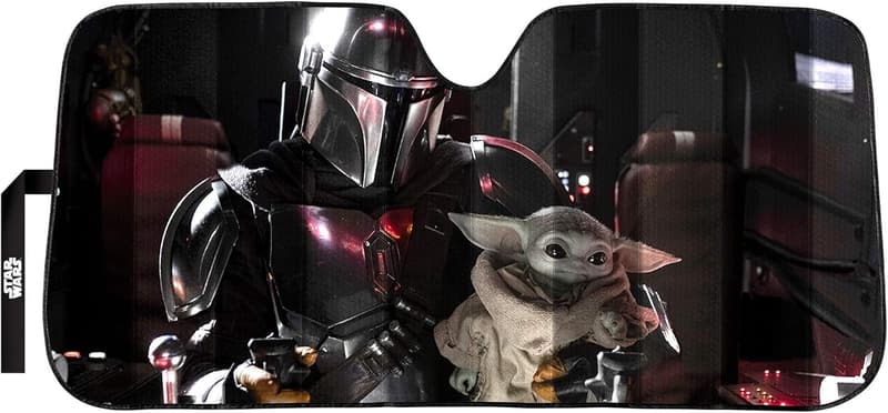 Star Wars Baby Yoda Accordion Sunshade for Windshield