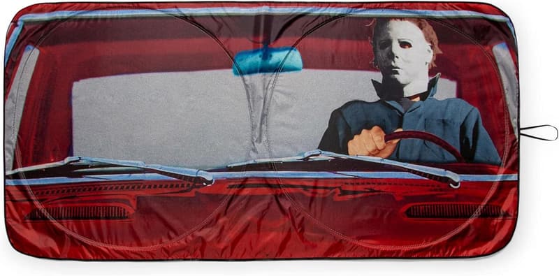 Halloween Michael Myers Windshield Sunshade - UV Blocking Visor