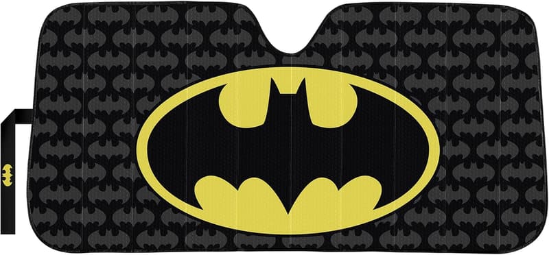 Batman Accordion Style Front Windshield Sunshade for Cars and SUVs