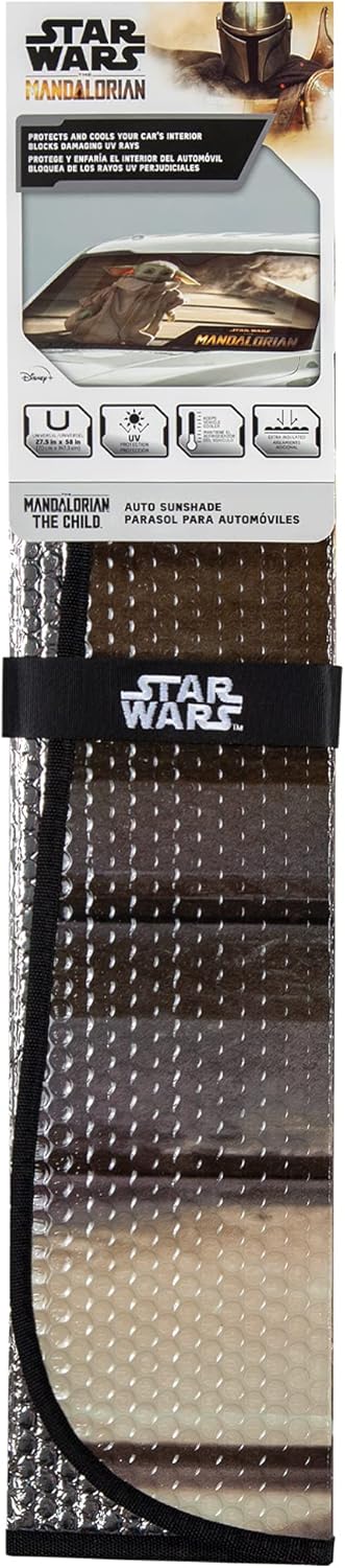 Star Wars Baby Yoda Accordion Sunshade for Cars & SUVs