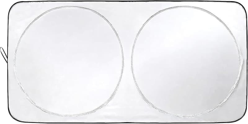 Reflective Car Sun Shade for Windshield – 240T Polyester, Foldable