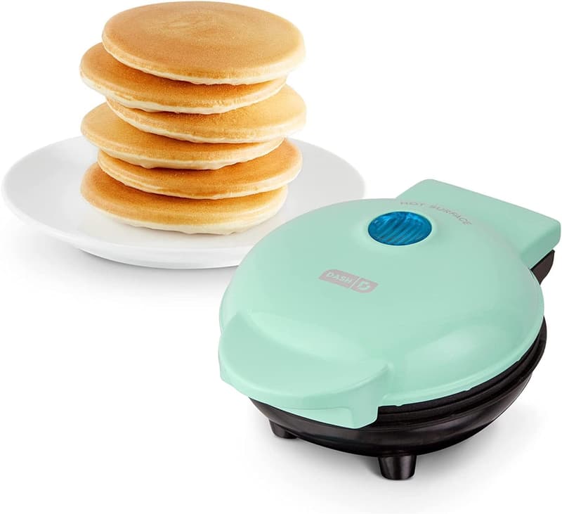 DASH Electric Mini Griddle for Pancakes & Snacks - Aqua