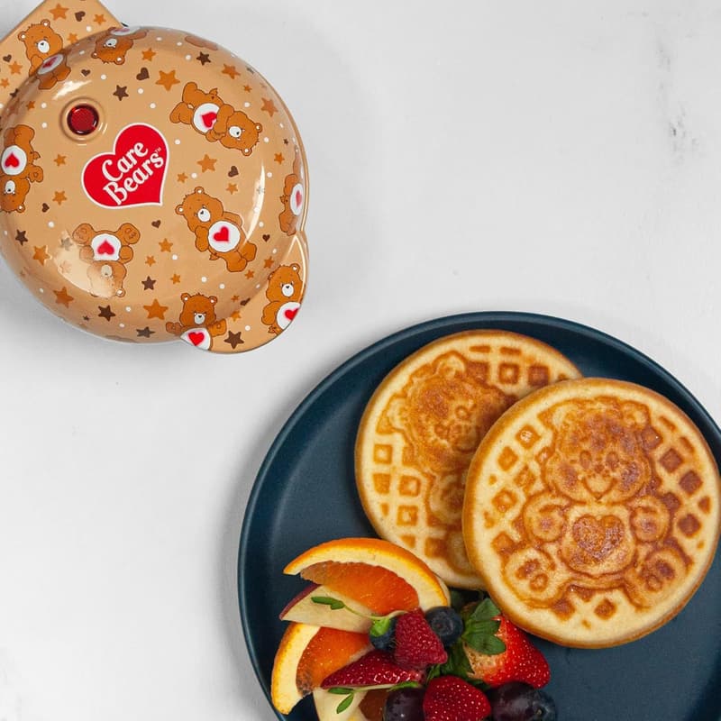 Care Bears Tenderheart Mini Waffle Maker - Fun Kitchen Gadget