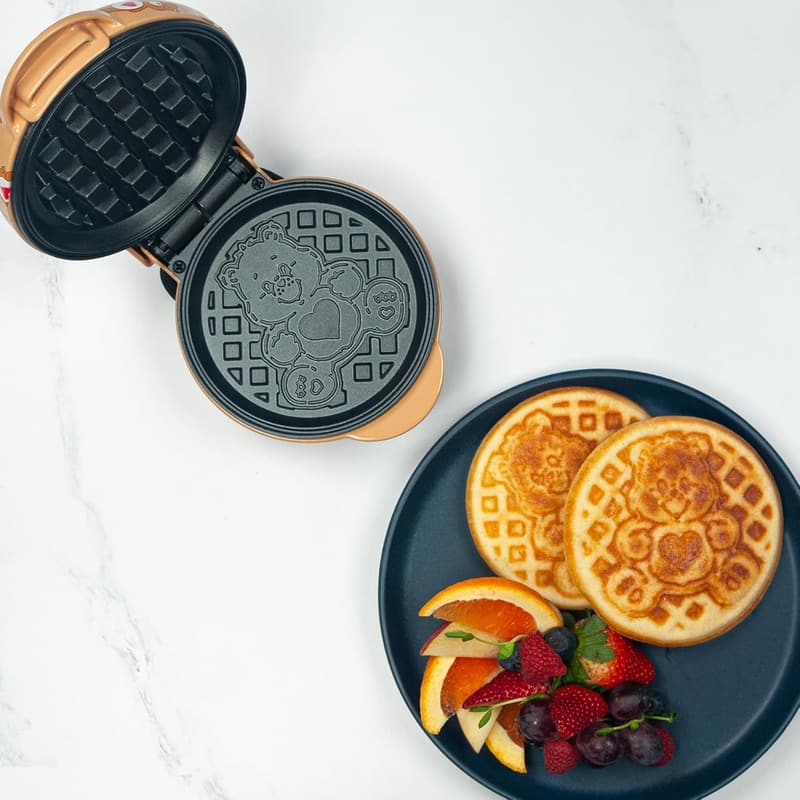 Care Bears Tenderheart Mini Waffle Maker - Fun Kitchen Gadget