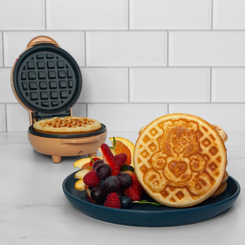 Care Bears Tenderheart Mini Waffle Maker - Fun Kitchen Gadget