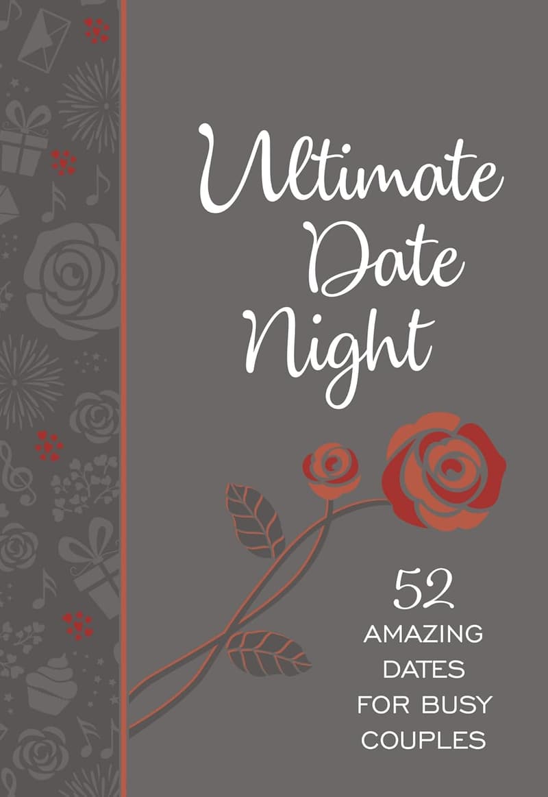 Date Night Cards for Couples - 52 Ideas in Faux Leather