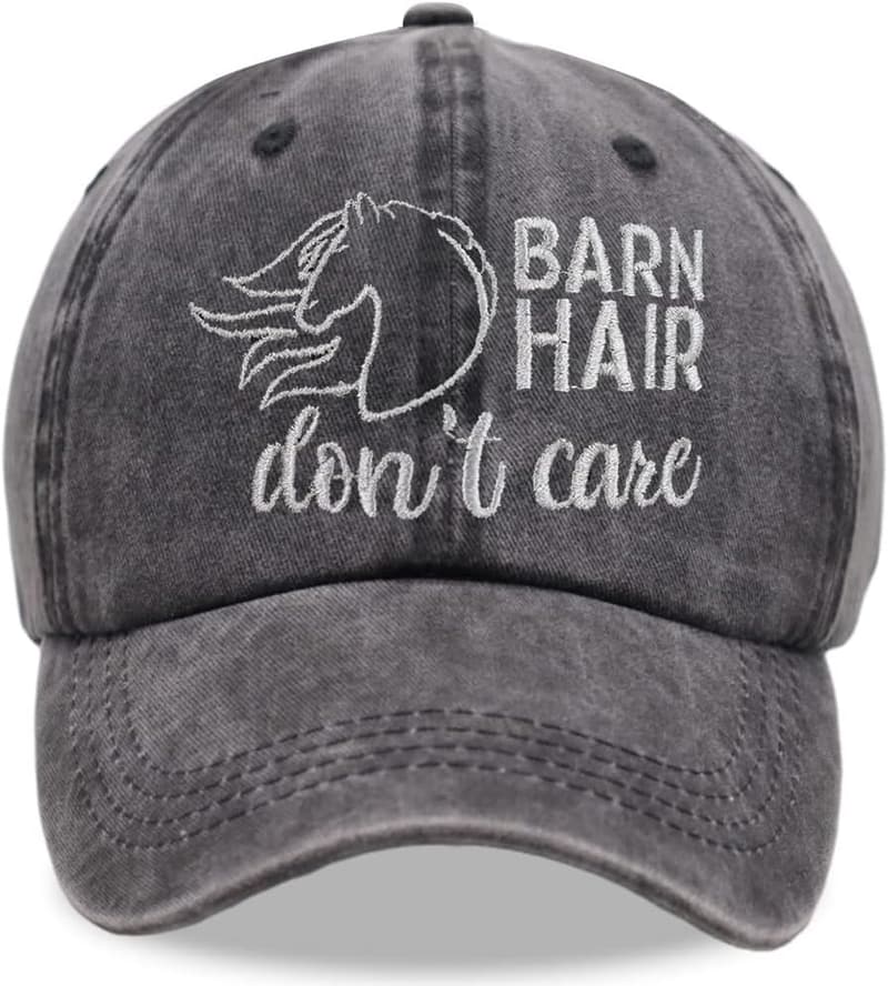 Horse Lovers Adjustable Cotton Baseball Cap, 