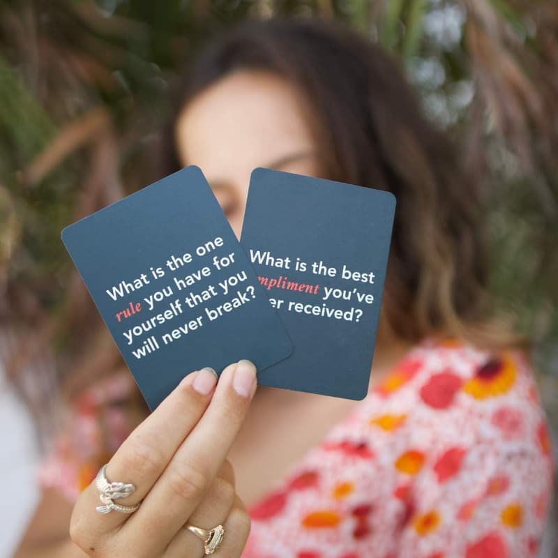 Couples Intimacy Card Game | Conversation Starters for Date Night