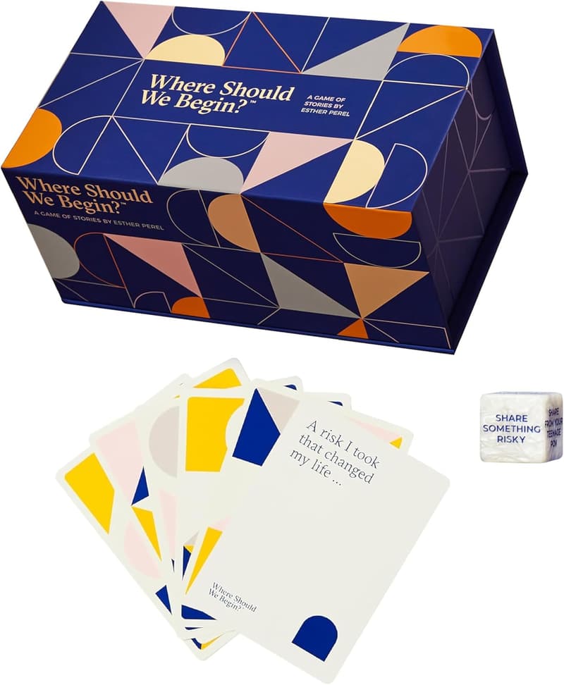 Couples Conversation Cards Game - 200 Story Prompts for Date Night