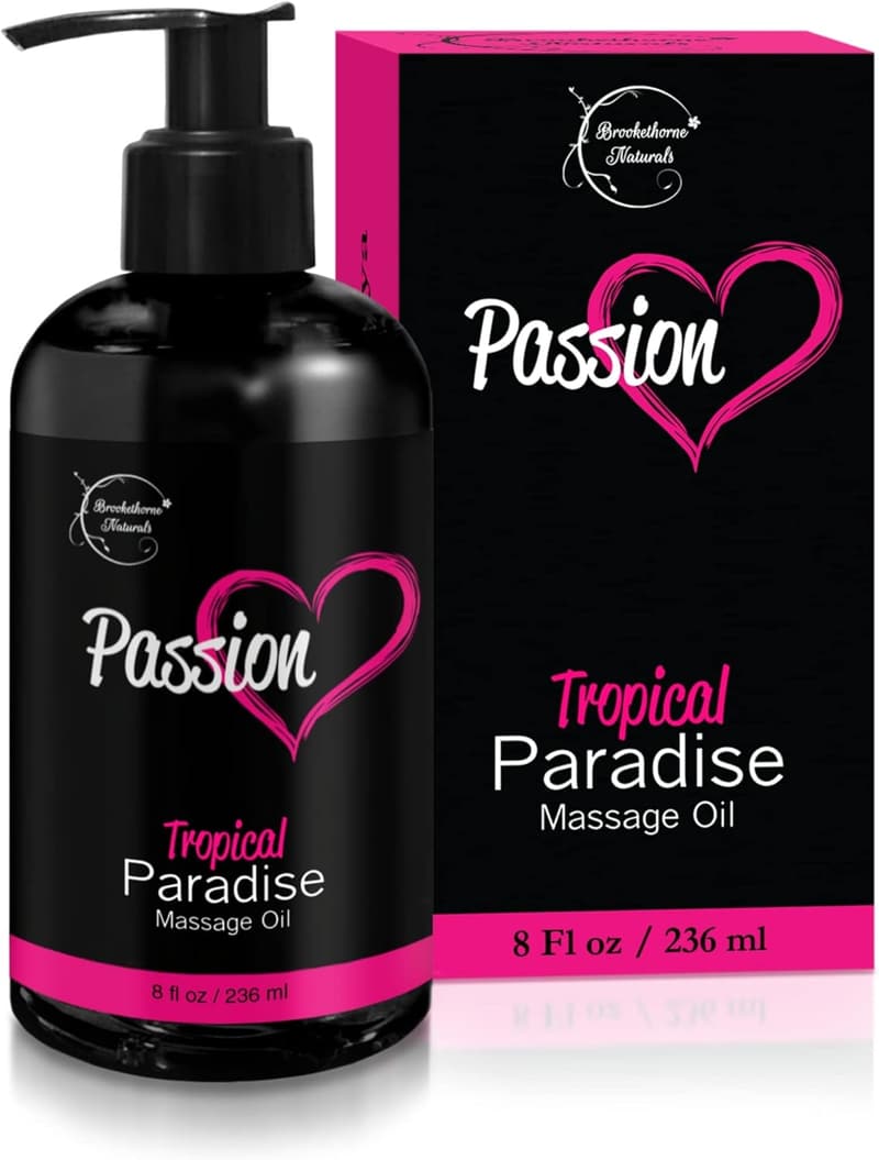 Date Night Massage Oil for Couples | 100% Natural Jojoba & Almond