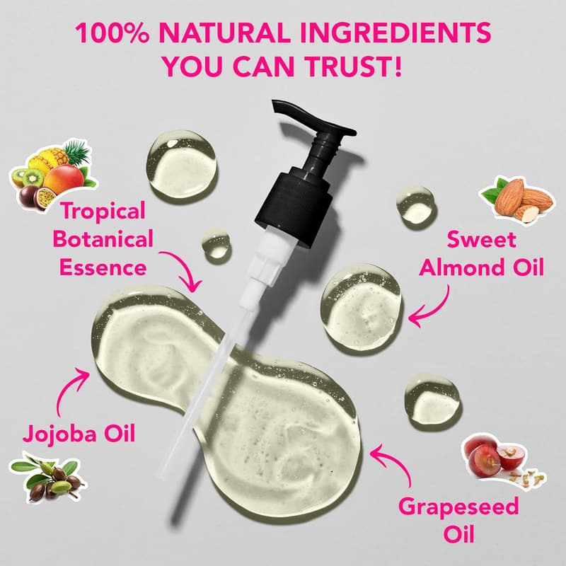 Date Night Massage Oil for Couples | 100% Natural Jojoba & Almond