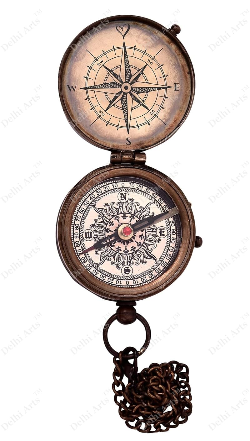 Personalized Compass - Luxury Anniversary Gift for Couples