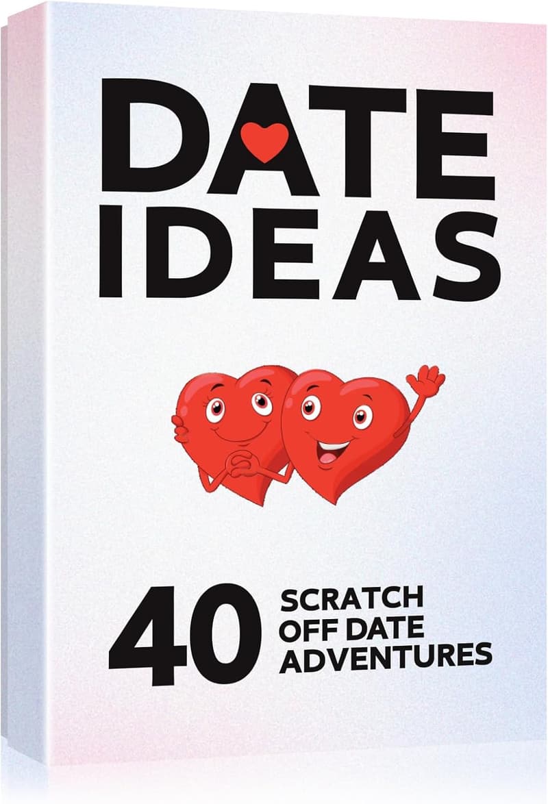 Valentine's Day Scratch-Off Date Ideas Card for Couples