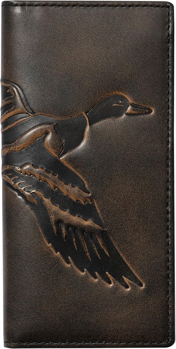 Men's Rodeo Bifold Wallet in Full Grain Cowhide Leather