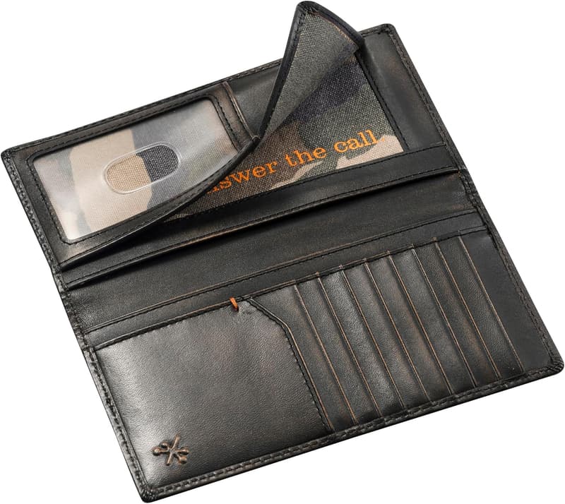 Men's Rodeo Bifold Wallet in Full Grain Cowhide Leather