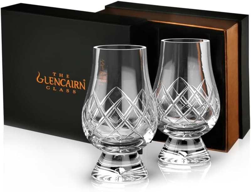 Whiskey Glass Set of 2 - Premium Glencairn Gift