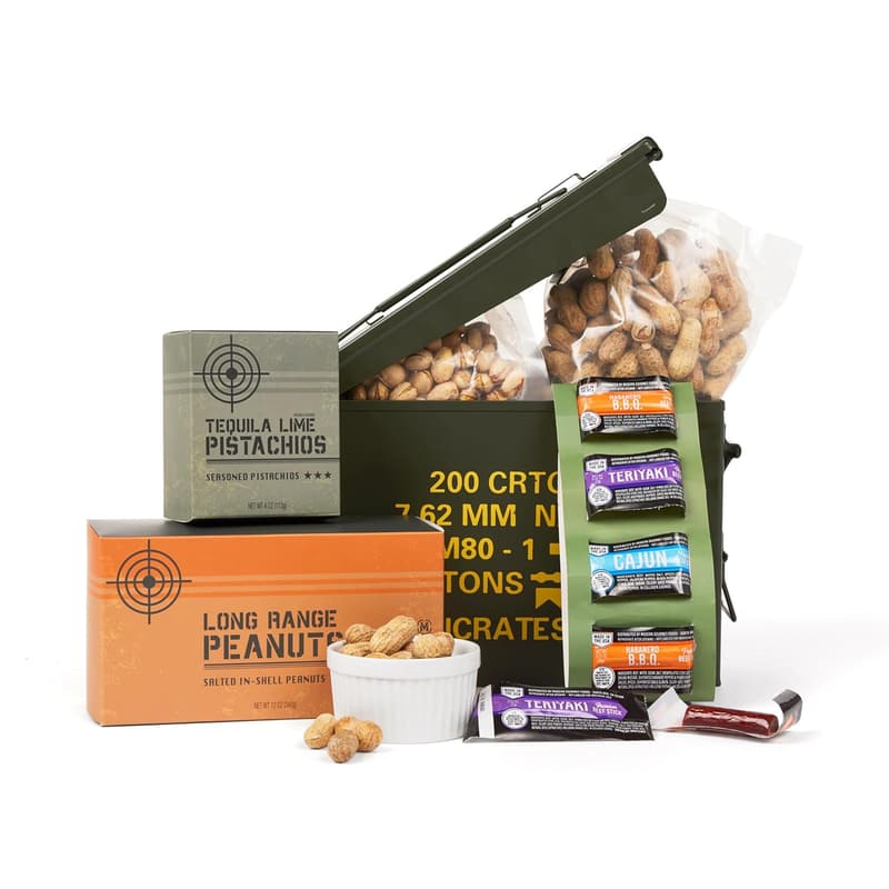 Premium Snack-munition Ammo Can Gift for Meat Lovers