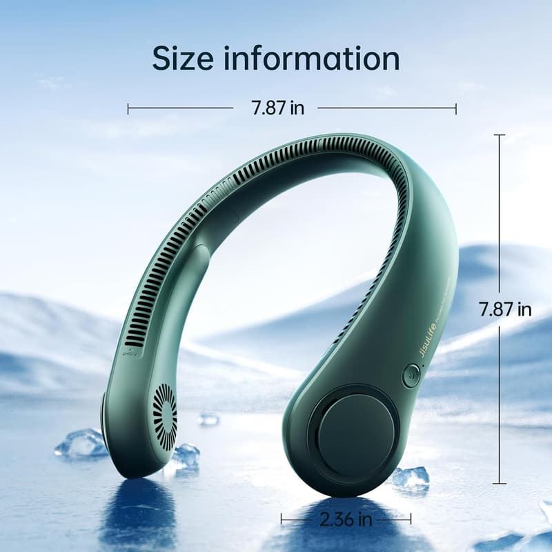 Rechargeable Hands-Free Bladeless Neck Fan for All