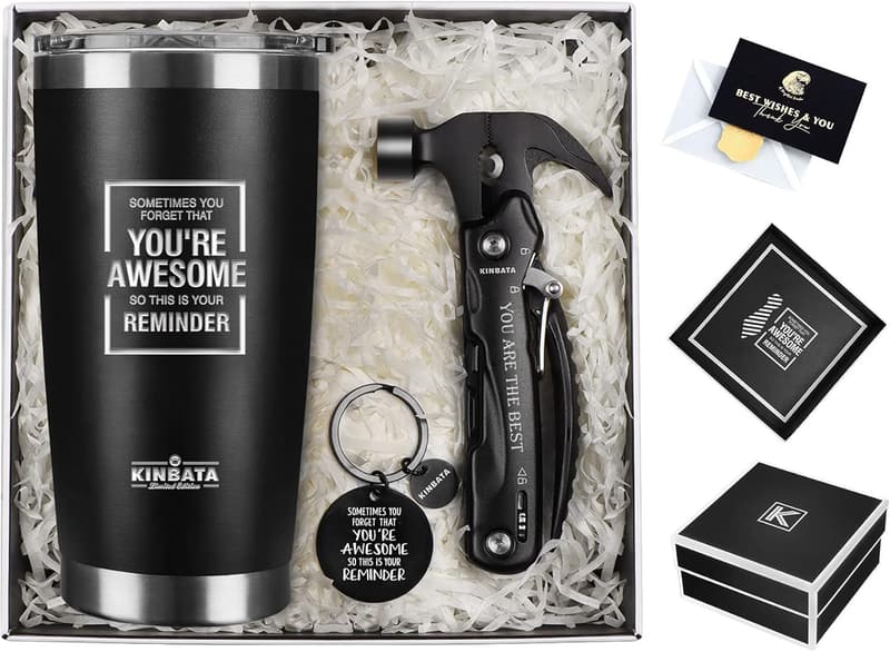 Birthday Gifts for Men: Multitools & Tumblers