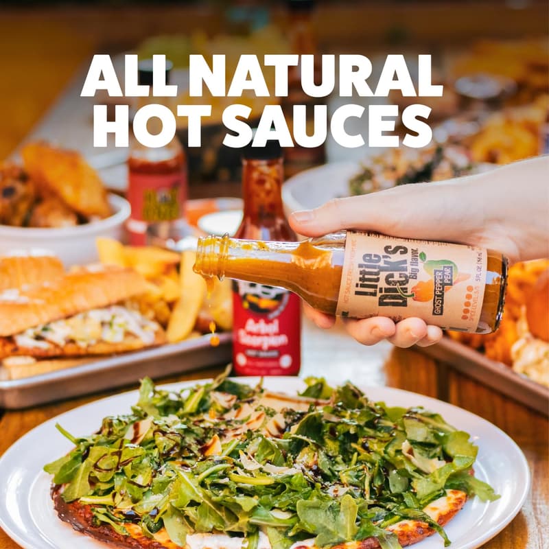 Hot Ones Hot Sauce Challenge Set - 10-Pack Natural Ingredients