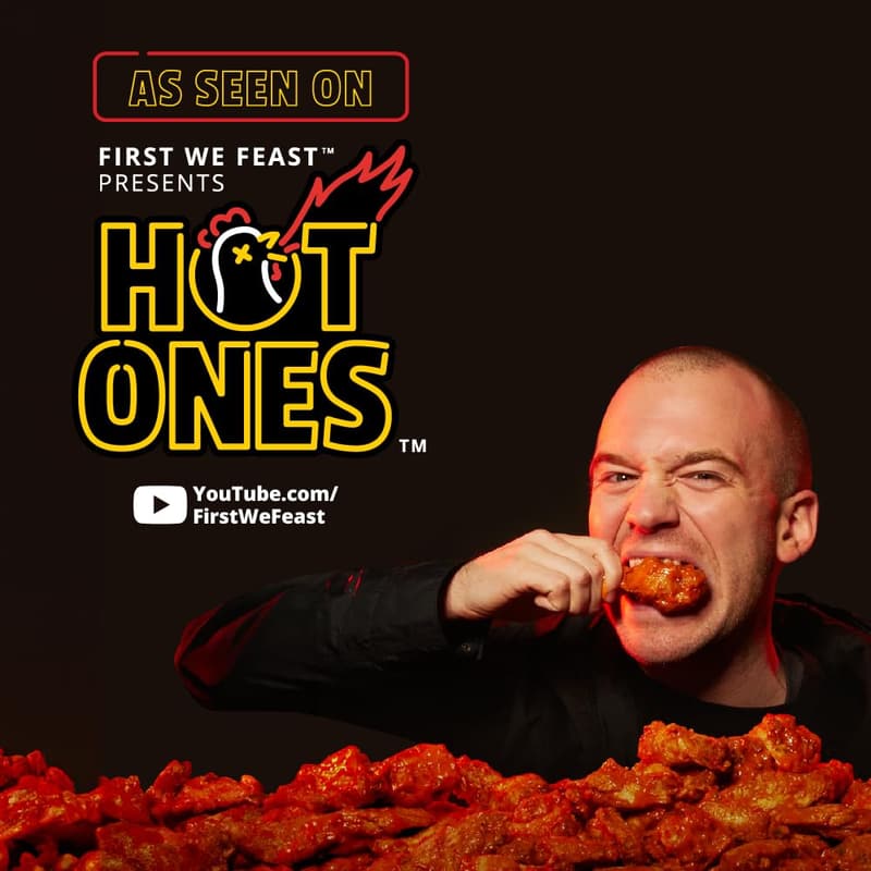 Hot Ones Hot Sauce Challenge Set - Natural Ingredients (3-Pack)