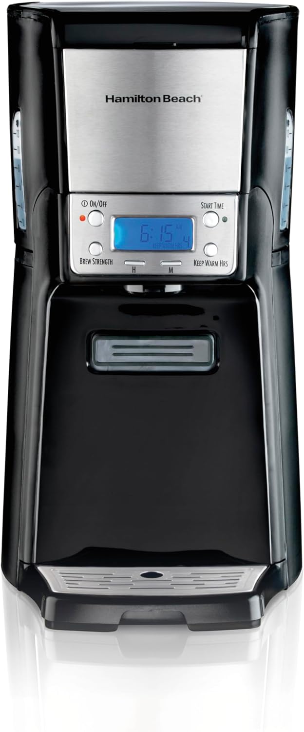 Hamilton Beach 12-Cup Programmable Coffee Maker with Dispensing Pot