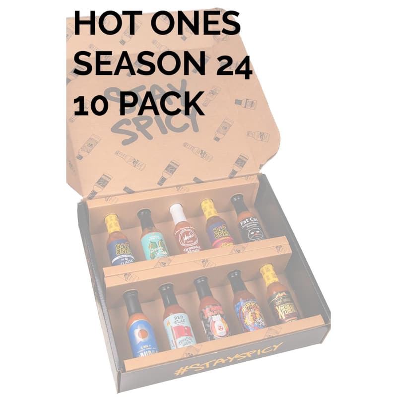 Hot Sauce Challenge Set - Season 24 Variety Pack (10-Pack)
