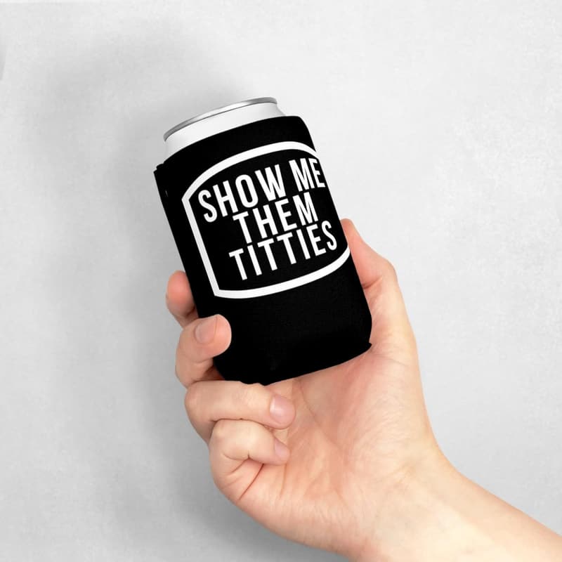 Funny Can Cooler Cozie - Gag Gift for Parties