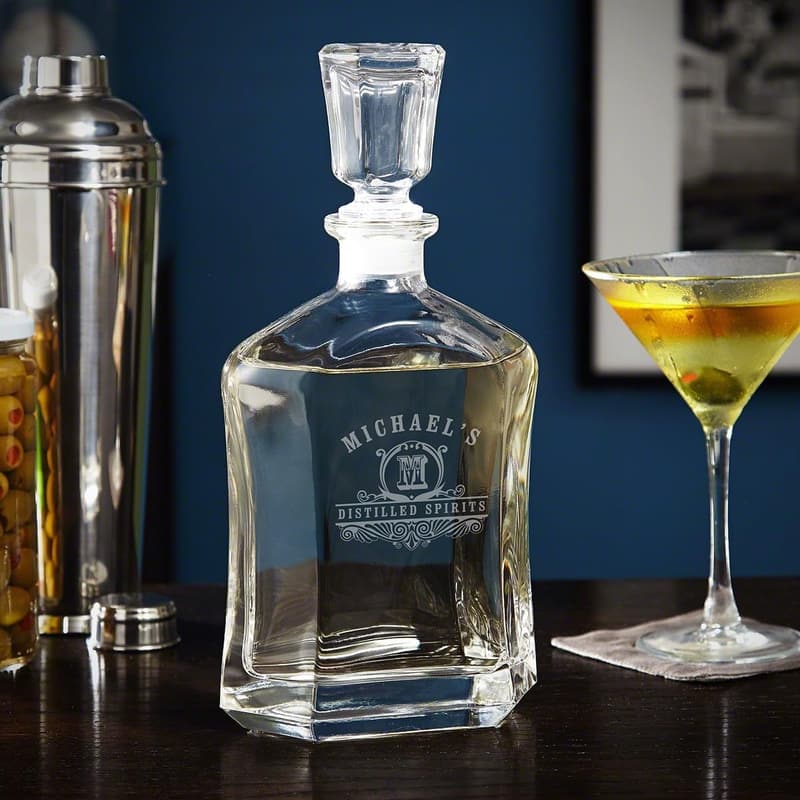 Custom Tequila Decanter by HomeWetBar