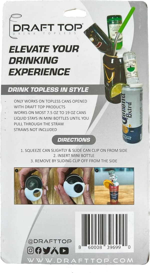 Portable Mini Liquor Bottle Holders for Tailgating & Bars