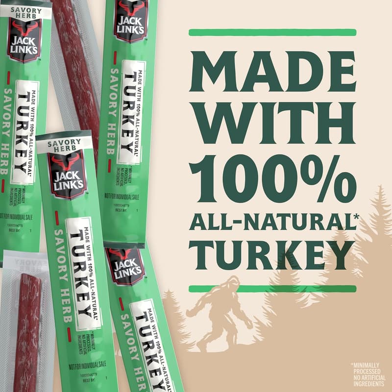 Beef Jerky Sticks - Original Flavor, High Protein Snack (12 Count)