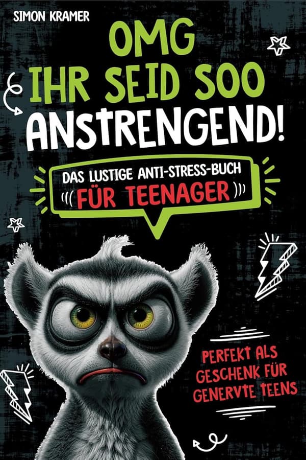 Anti-Stress Book for Teens: A Fun Gift for Frustrated Youth