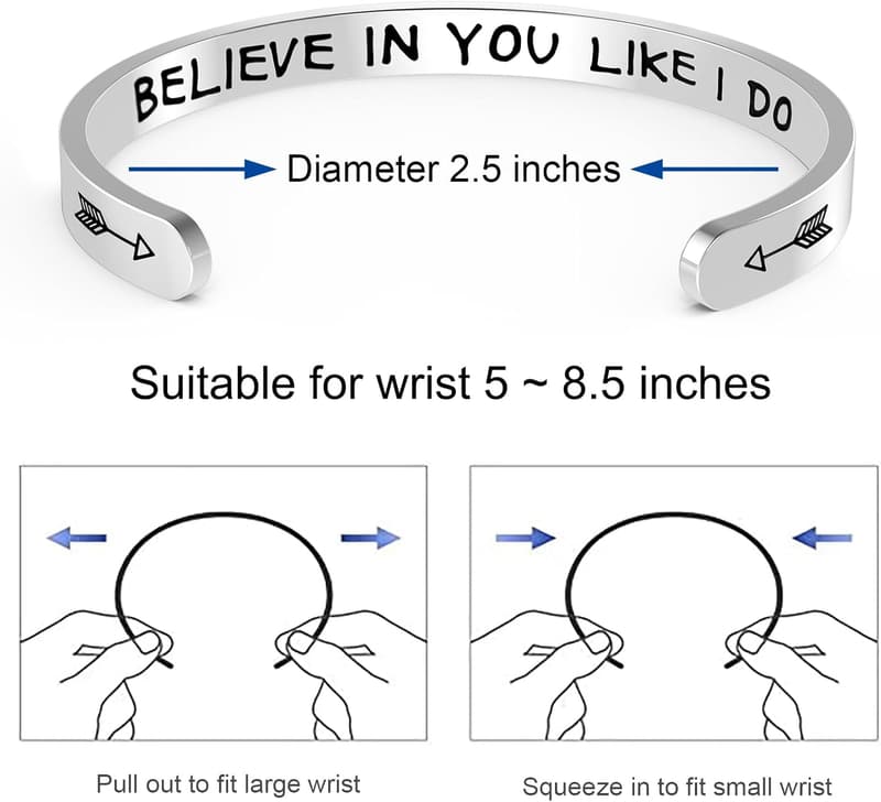 Easter Basket Gifts: Trendy Personalized Bracelet for Teens