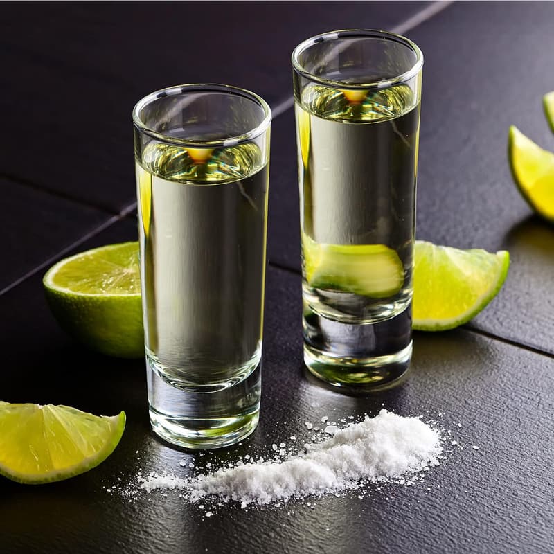 Set of 6 Heavy Base Shot Glasses - Classic Groomsmen Gifts