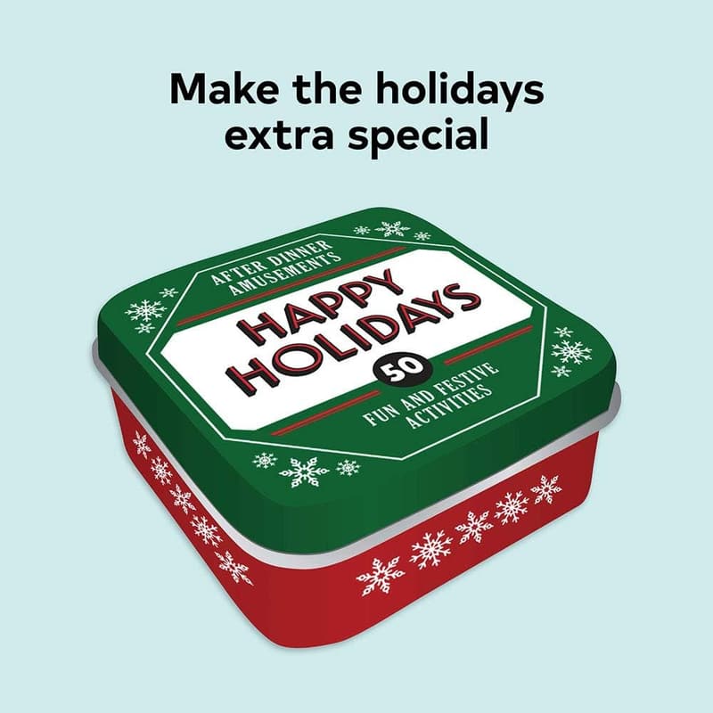 Happy Holidays: 50 Family Card Activities & Games